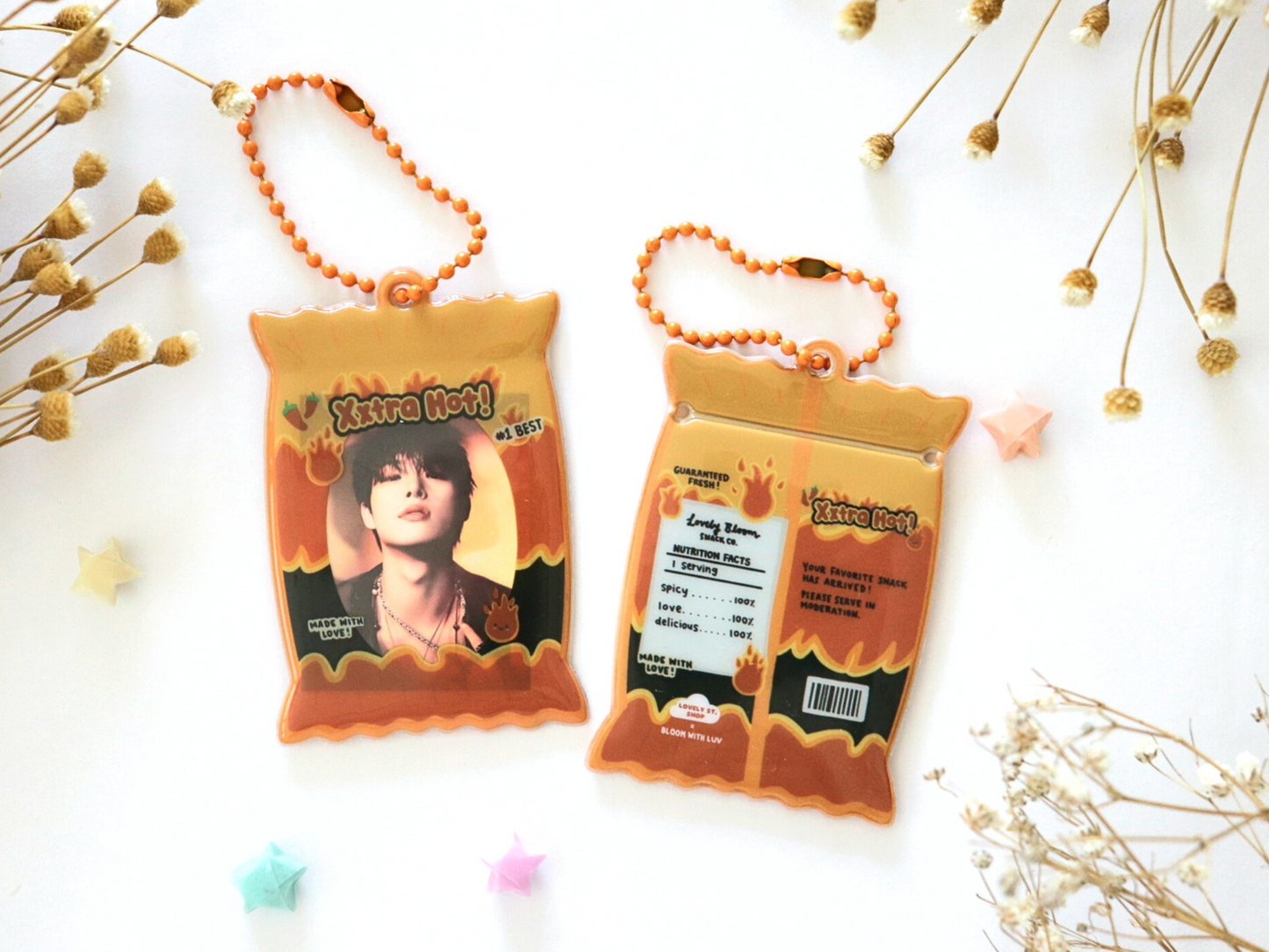 Hot Chips and Sweet Jellies Mini ID Photo Holders - Lovely St. Shop x Bloom With Luv Collab