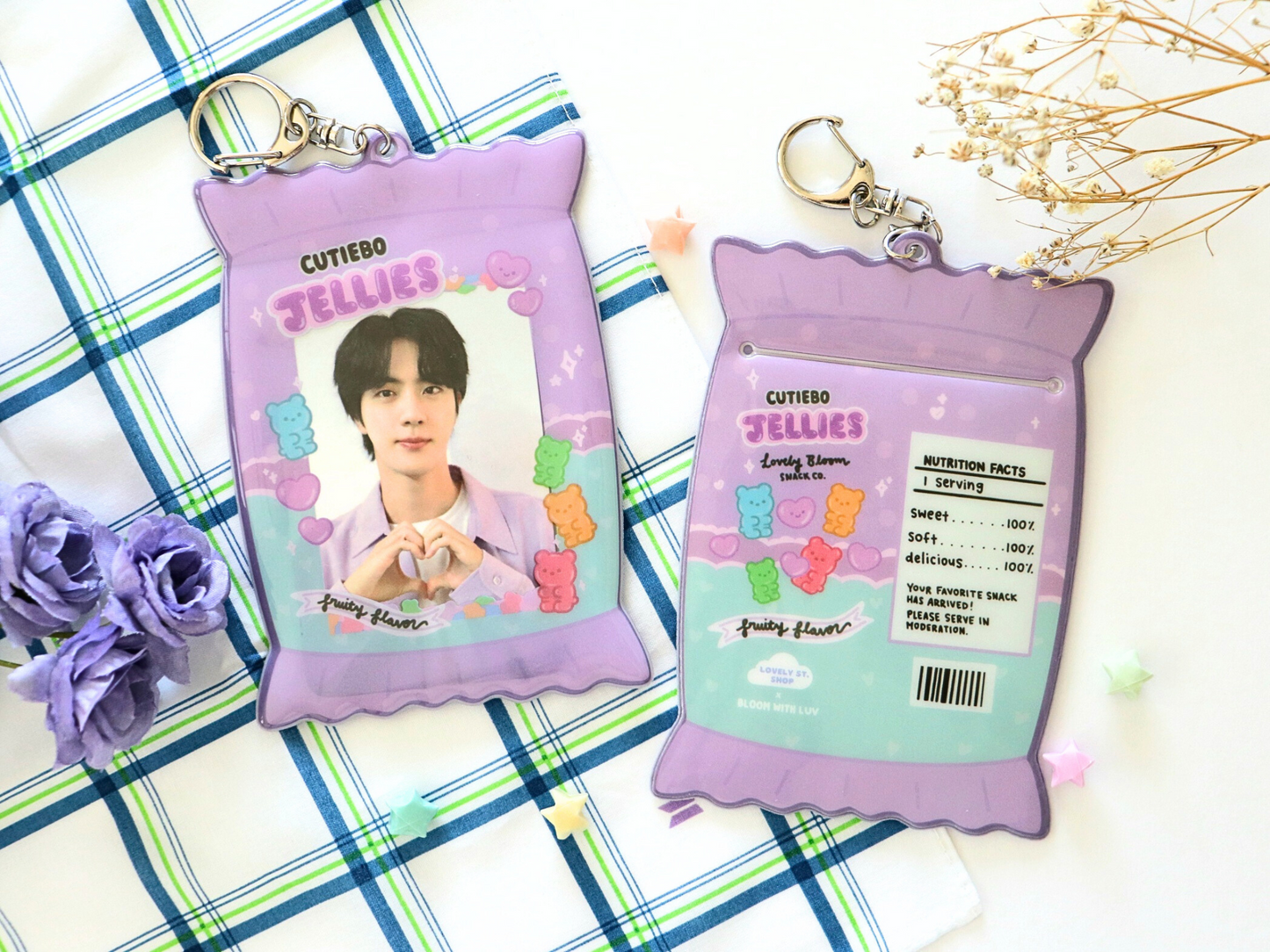 Hot Chips and Sweet Jellies Photocard Holders - Lovely St. Shop x Bloom With Luv Collab