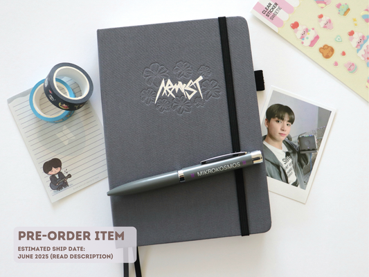 [PRE-ORDER] Jungkook ARMYST Journal and Mikrokosmos Pen Set | Est. Ship Date: June 2025 (read description)