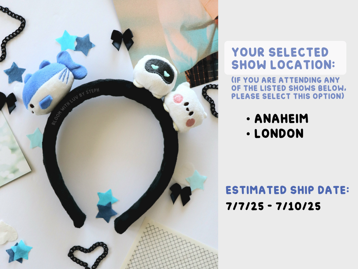 [PRE-ORDER] Seokjinnie's Buddies Plush Headband | Est. Ship Date: July 2025 (read description)