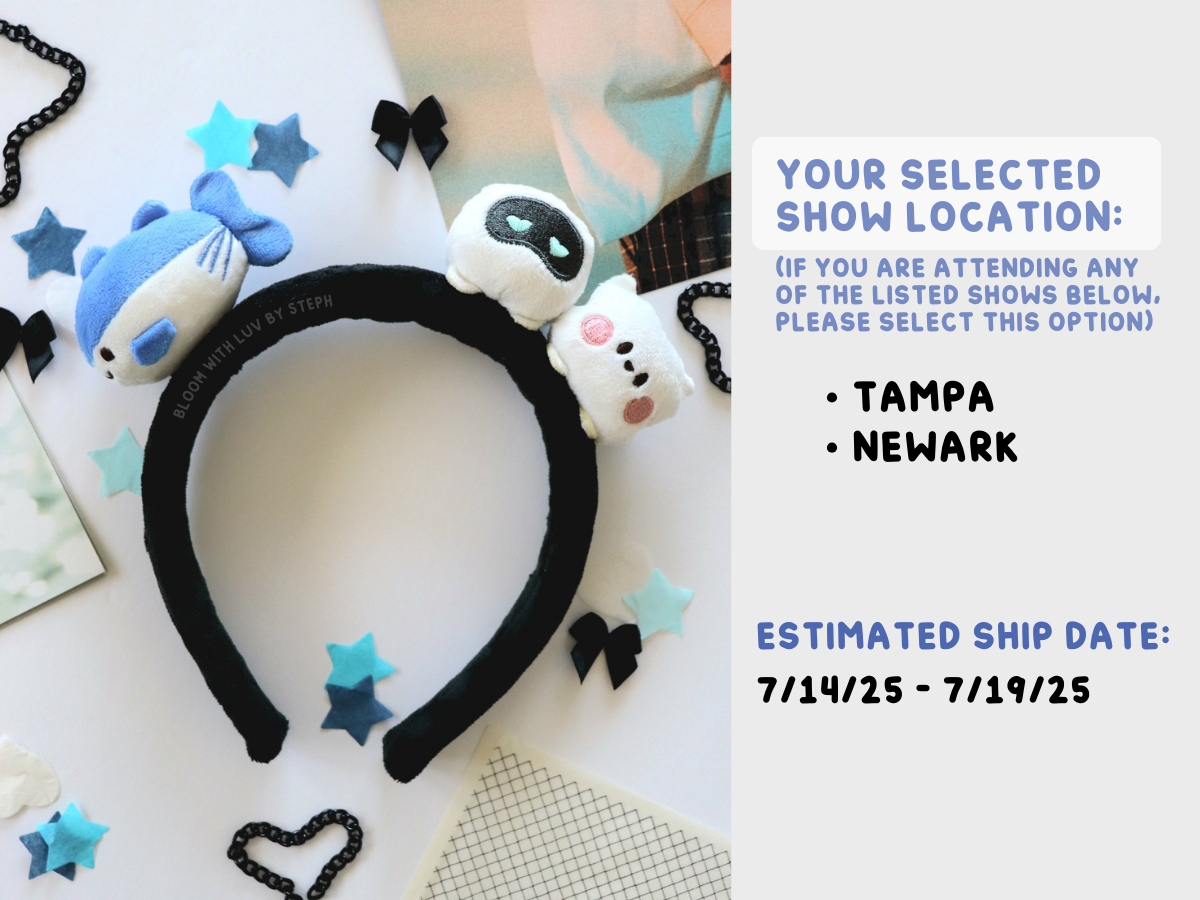 [PRE-ORDER] Seokjinnie's Buddies Plush Headband | Est. Ship Date: July 2025 (read description)