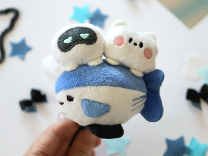 [PRE-ORDER] Seokjinnie's Buddies Plush Hair Clip | Est. Ship Date: July 2025 (read description)