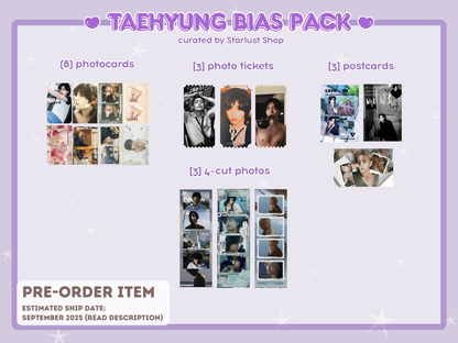 [PRE-ORDER] Bangtan Bias Packs - Bloom With Luv x Starlust Shop Collab | Est. Ship Date: September 2025