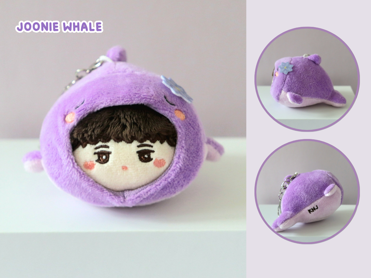 [PRE-ORDER] BoraTannie Whales Plush Keychain Blind Box - Bloom With Luv x Starlust Shop Collab | Est. Ship Date: September 2025