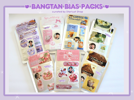 Bangtan Bias Packs - Bloom With Luv x Starlust Shop Collab