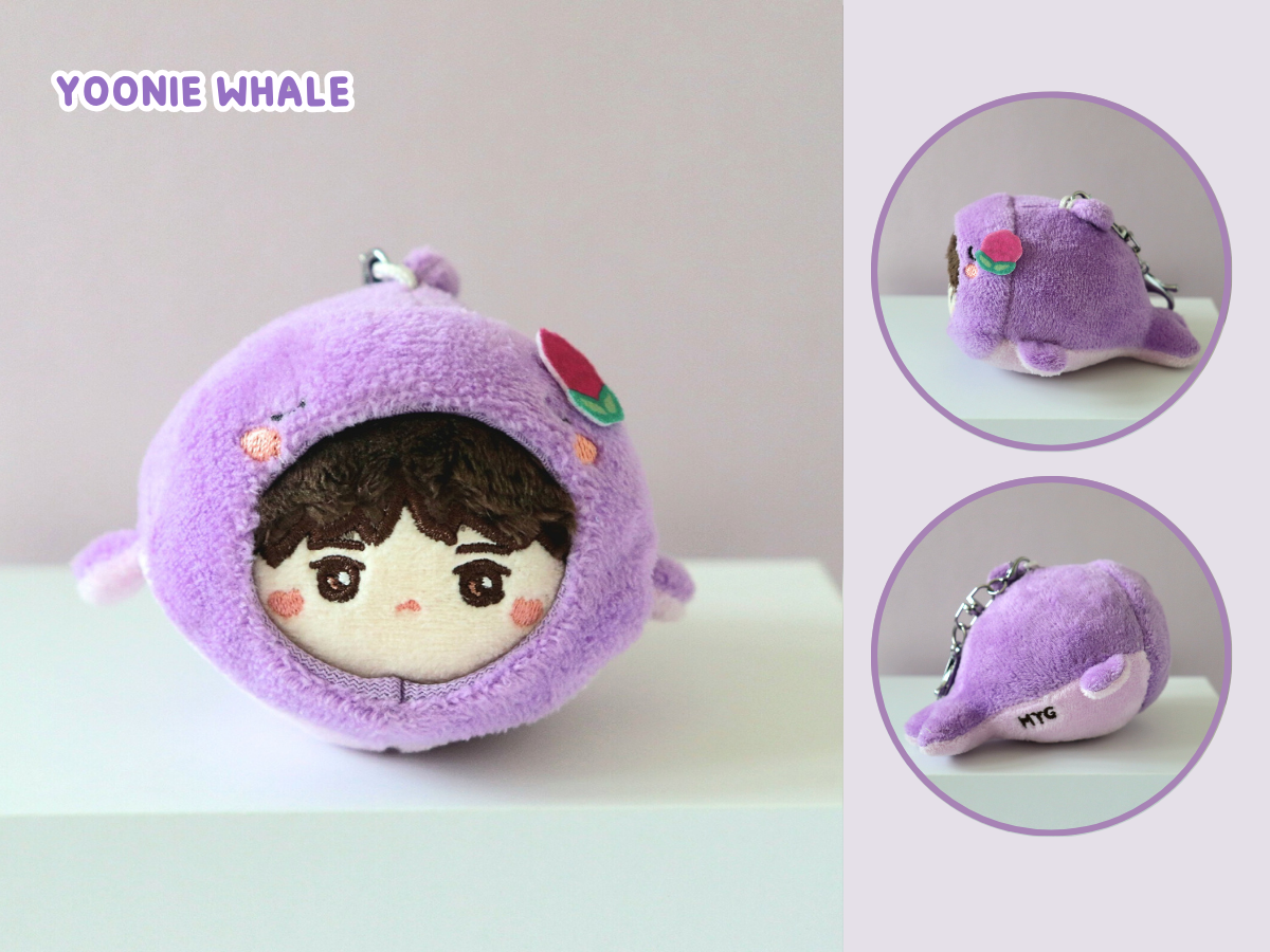 [PRE-ORDER] BoraTannie Whales Plush Keychain Blind Box - Bloom With Luv x Starlust Shop Collab | Est. Ship Date: September 2025