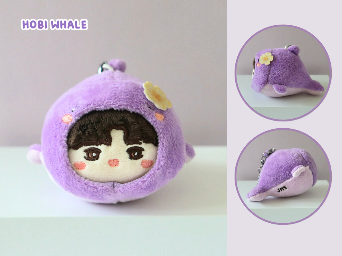 [PRE-ORDER] BoraTannie Whales Plush Keychain Blind Box - Bloom With Luv x Starlust Shop Collab | Est. Ship Date: September 2025
