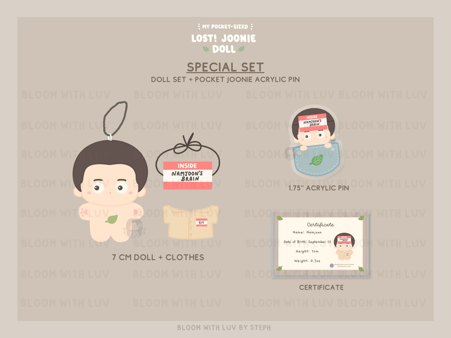 Pocket-Sized LOST! Joonie Doll