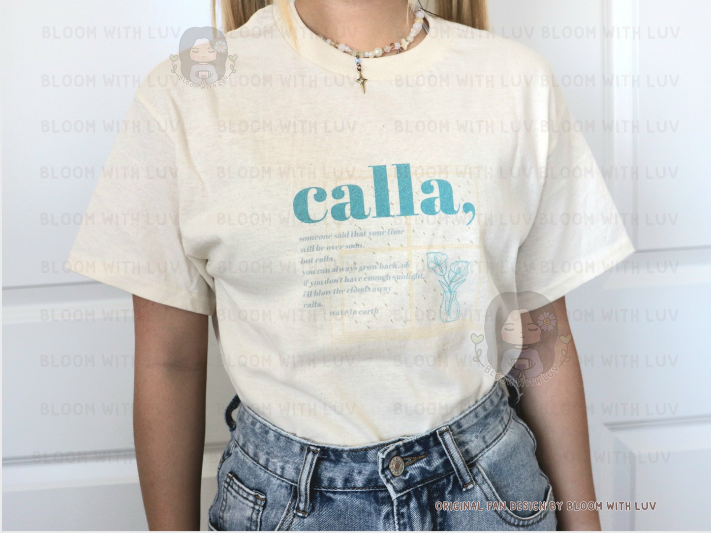 Wave to Earth - Calla Lyrics T-Shirt