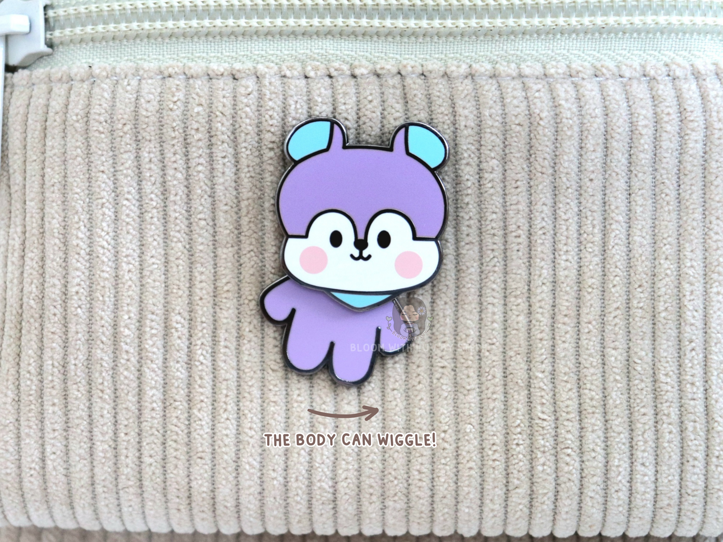 Baby Mang Interchangeable Enamel Pin Set