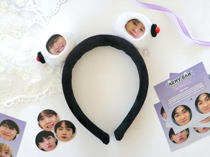 ARMY Bam Photo Plush Headband