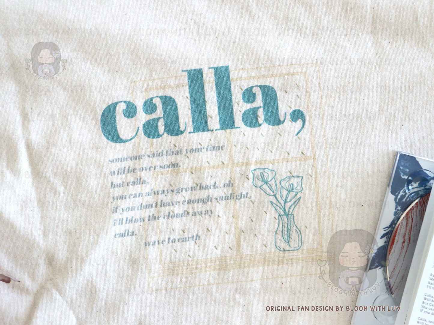 Wave to Earth - Calla Lyrics T-Shirt