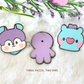 Baby Mang Interchangeable Enamel Pin Set