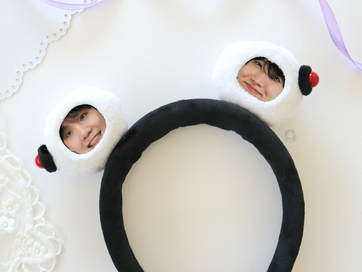 ARMY Bam Photo Plush Headband