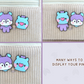 Baby Mang Interchangeable Enamel Pin Set