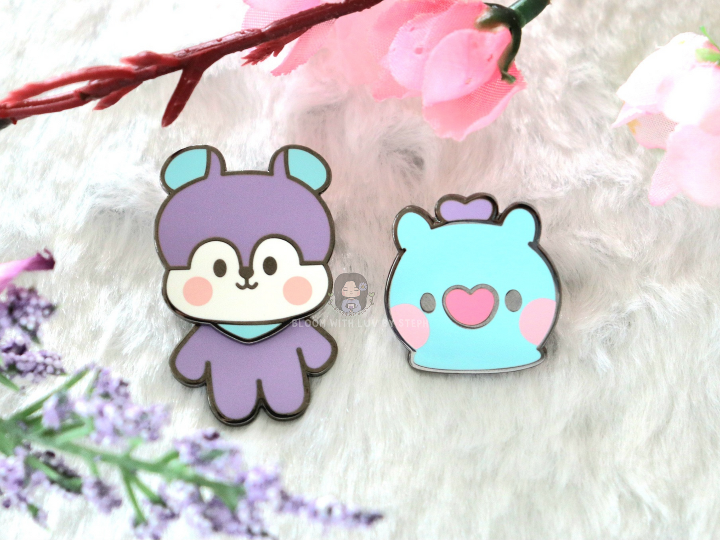 Baby Mang Interchangeable Enamel Pin Set