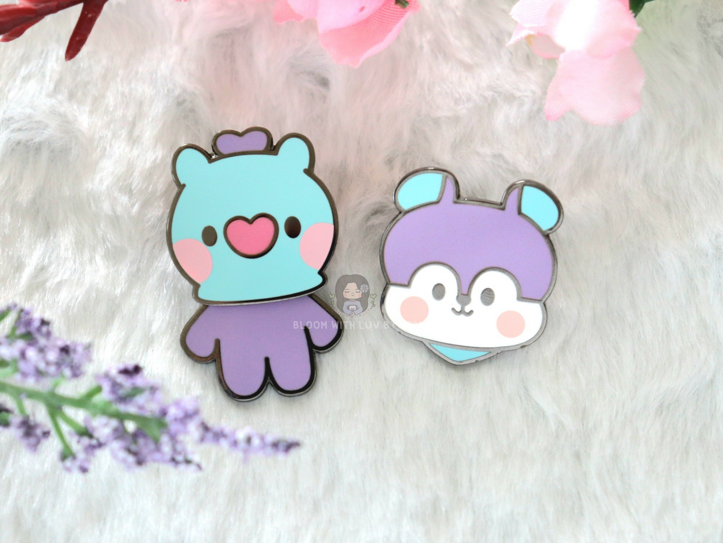 Baby Mang Interchangeable Enamel Pin Set