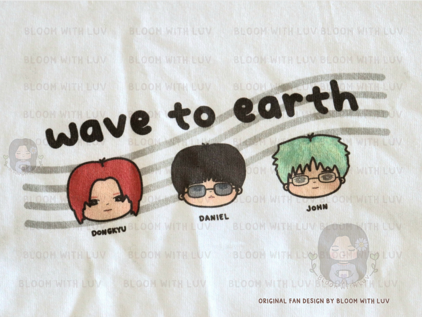 Wave to Earth - Band Chibi Members T-Shirt