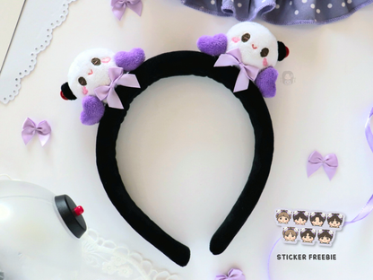 [PRE-ORDER] ARMY Bam Borahae Plush Headband | Est. Ship Date: April - May 2026 (read description)