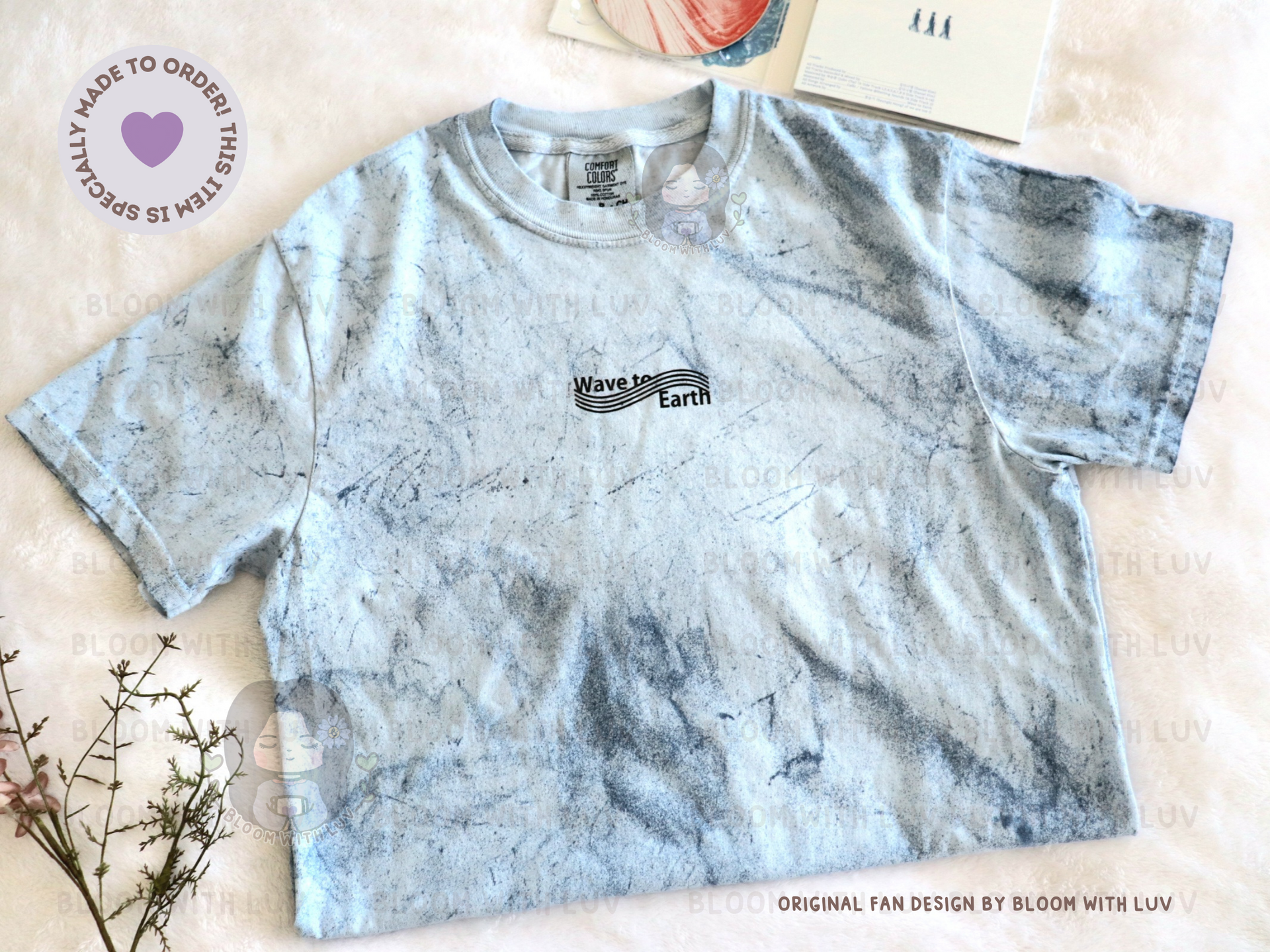 Wave To Earth flaws and all tour Tee Wave To Earth Tour 2024 T