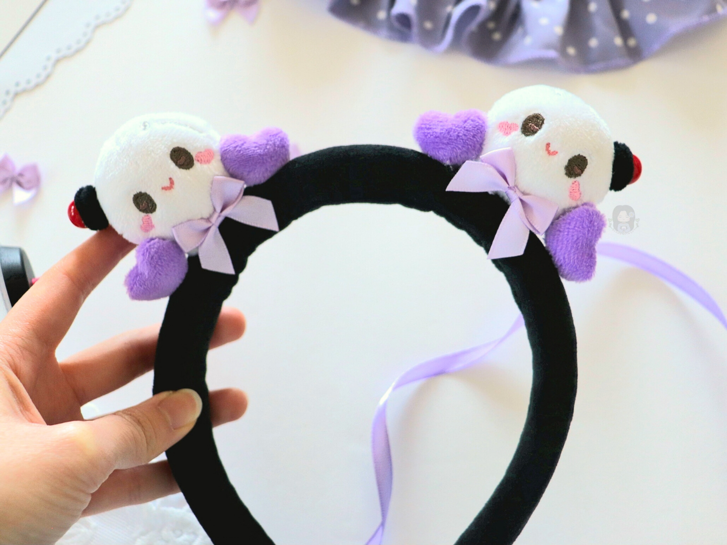 [PRE-ORDER] ARMY Bam Borahae Plush Headband | Est. Ship Date: April - May 2026 (read description)
