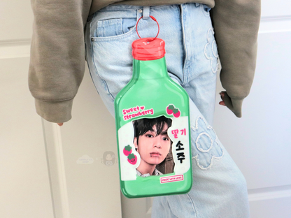 [PRE-ORDER] Giant Soju Photocard Holder - Lovely St. Shop x Bloom With Luv Collab | Est. Ship Date: mid-late June 2025 (read description)