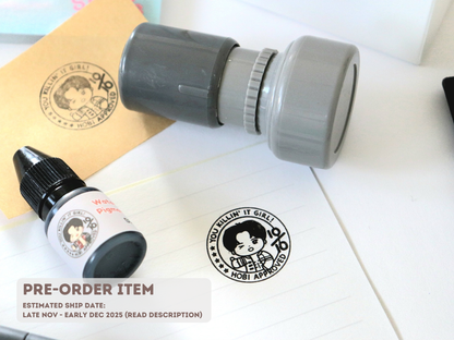 [PRE-ORDER] Hobi KIG Affirmation Self-Ink Stamp Set | Est. Ship Date: late November - early December 2025 (read description)