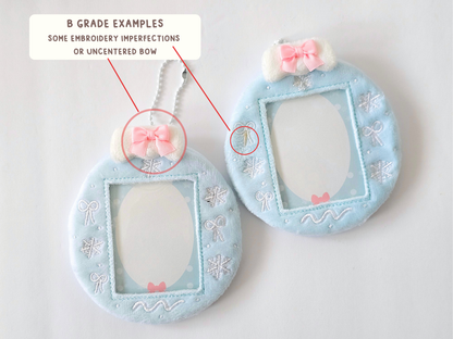 Winter Frost Ornament Plush Photocard Holder