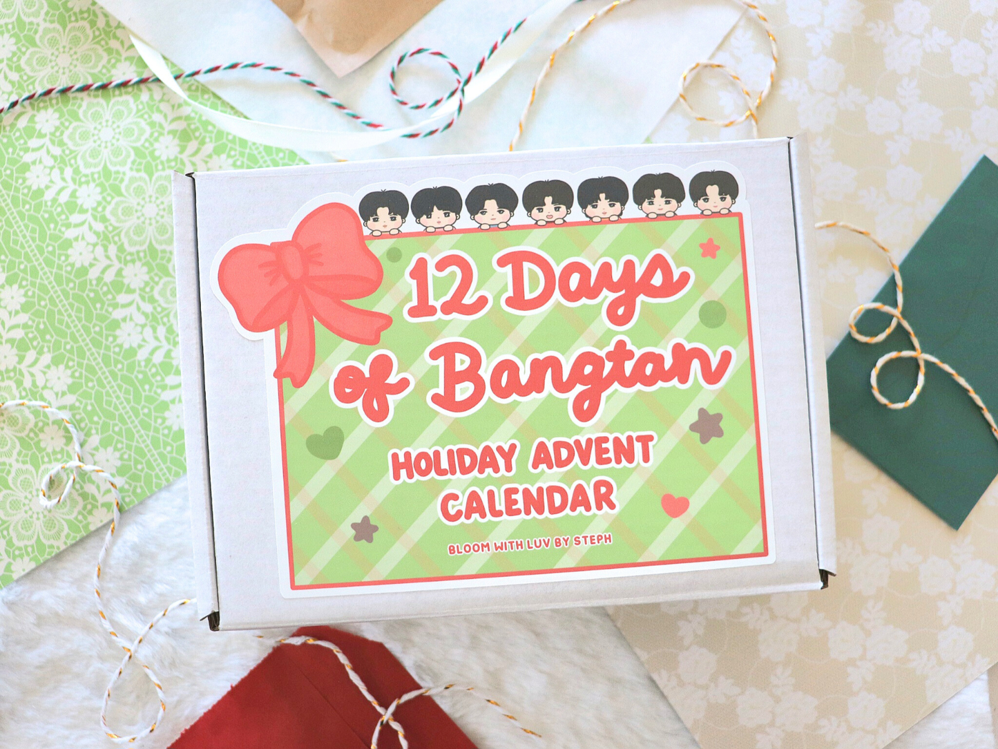 12 Days of Bangtan Holiday Advent Calendar