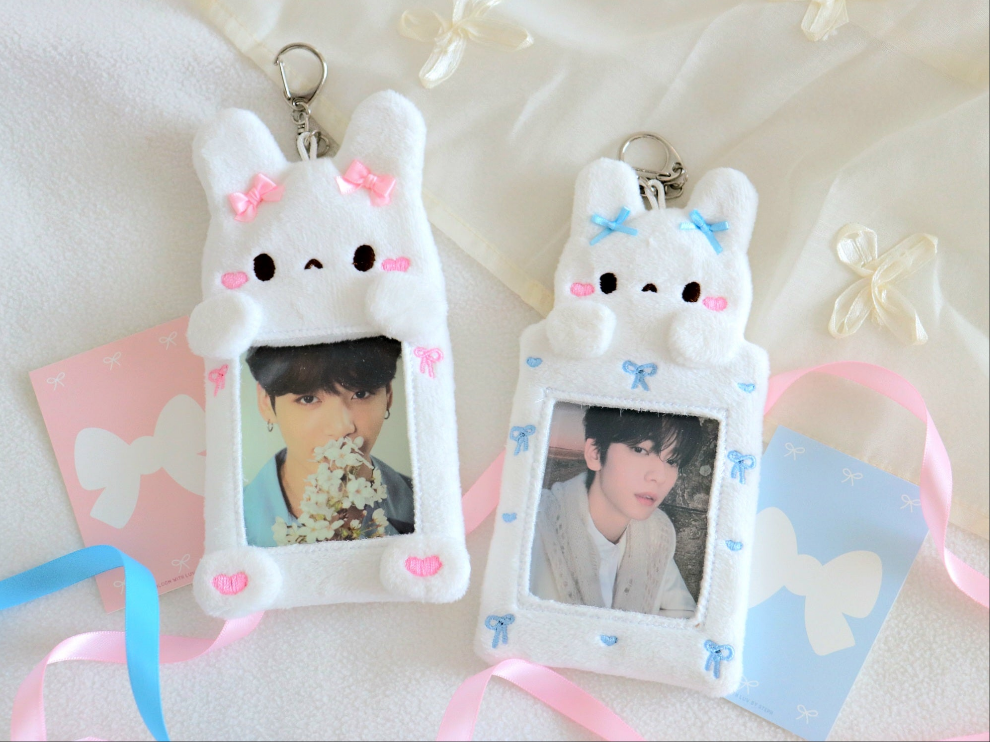 Soft Bunnies Plush Photocard Holder