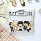 Bangtan House of ARMY Costumes Sticker Pack