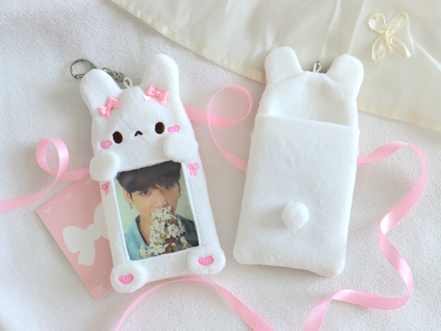 Soft Bunnies Plush Photocard Holder