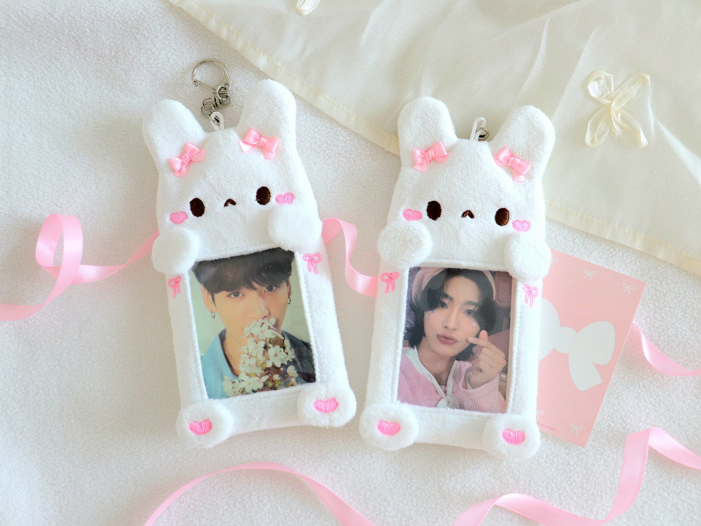 Soft Bunnies Plush Photocard Holder