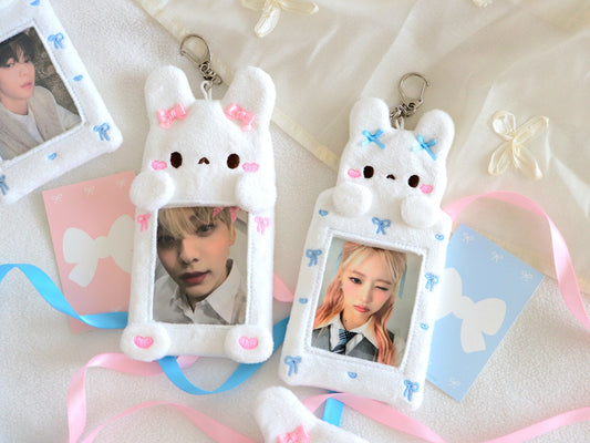 Soft Bunnies Plush Photocard Holder