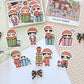 Bangtan Santas Holiday Sticker Pack