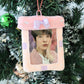 Holiday Set - Stocking Ornament Gift Plush Photocard Holders (1 of ea design)