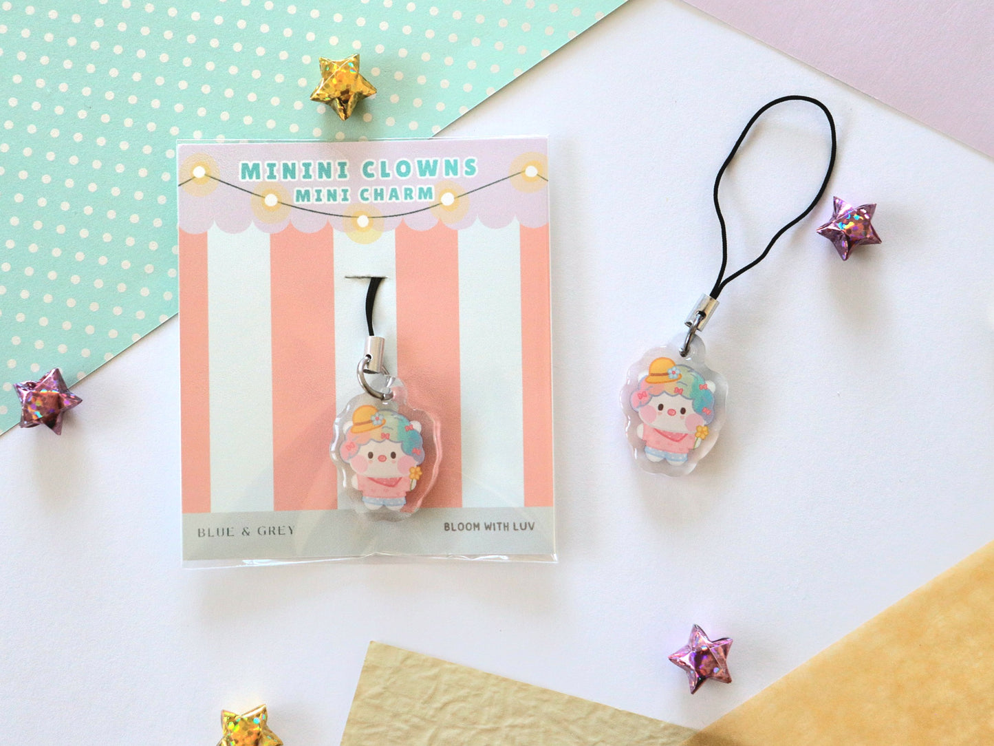 Minini Clowns Mini Charms