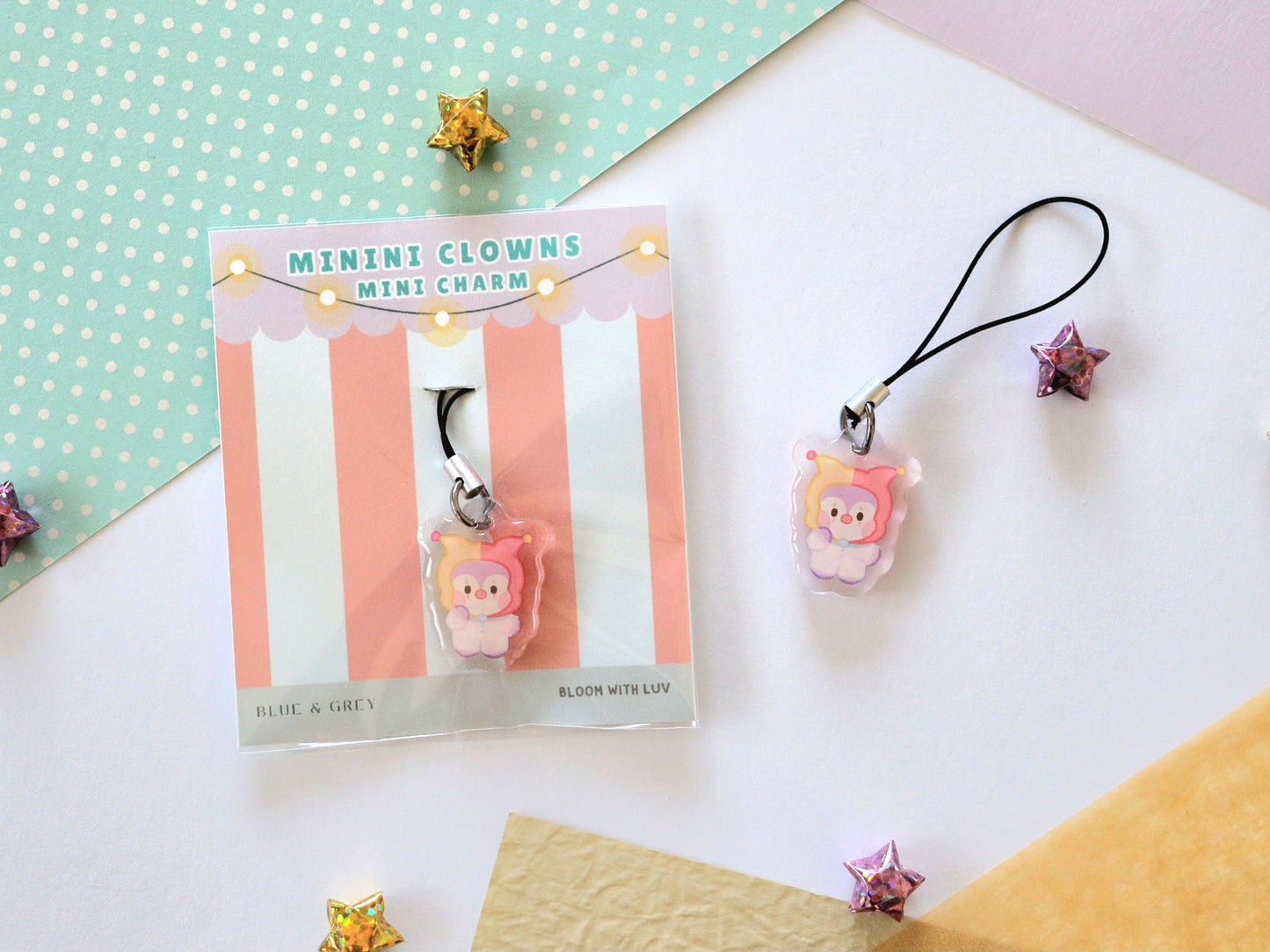 Minini Clowns Mini Charms