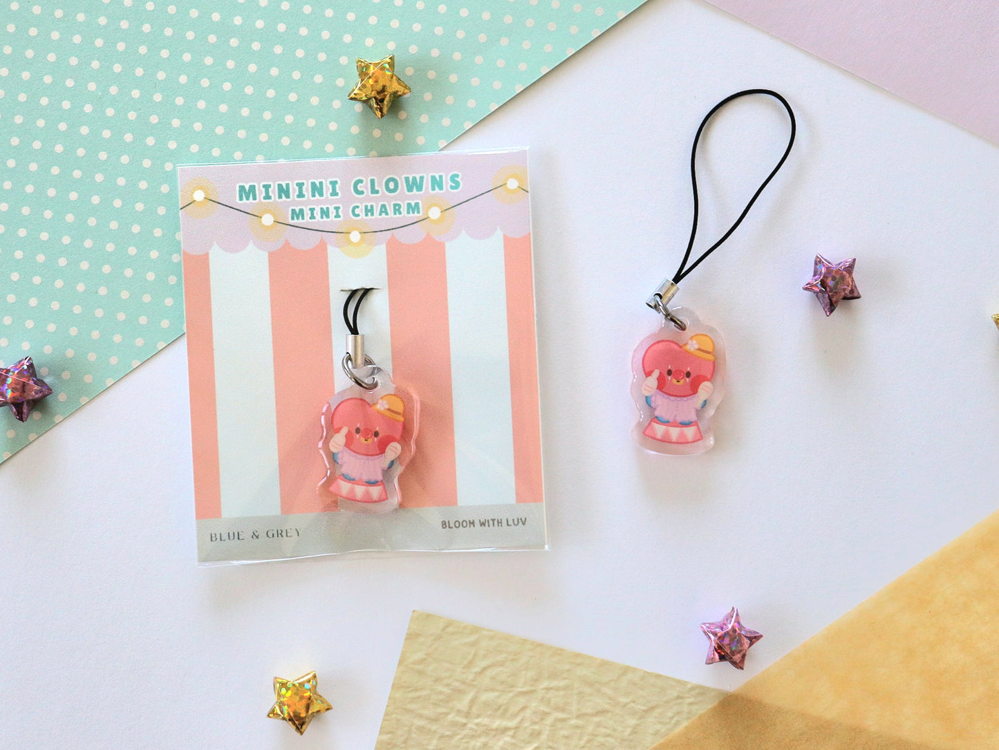 Minini Clowns Mini Charms