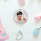 JinBin Jellies Club Jin and Soobin Mini Picket Keychain - Lovely St. Shop x Bloom With Luv Collab