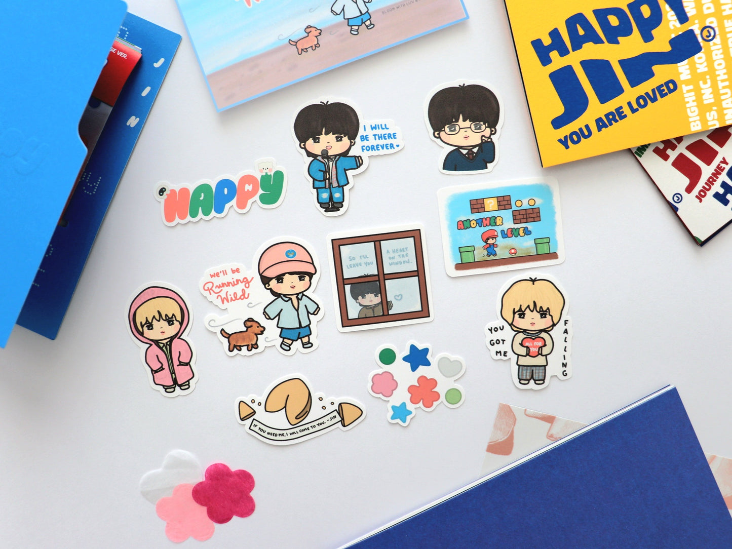 Happy Jin Sticker Pack