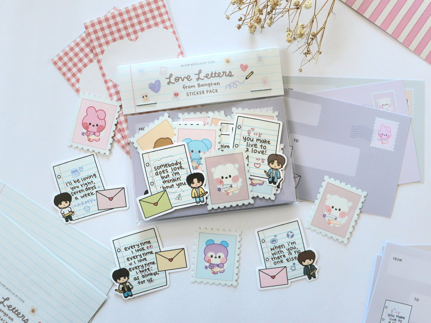 Love Letters from Bangtan Sticker Pack