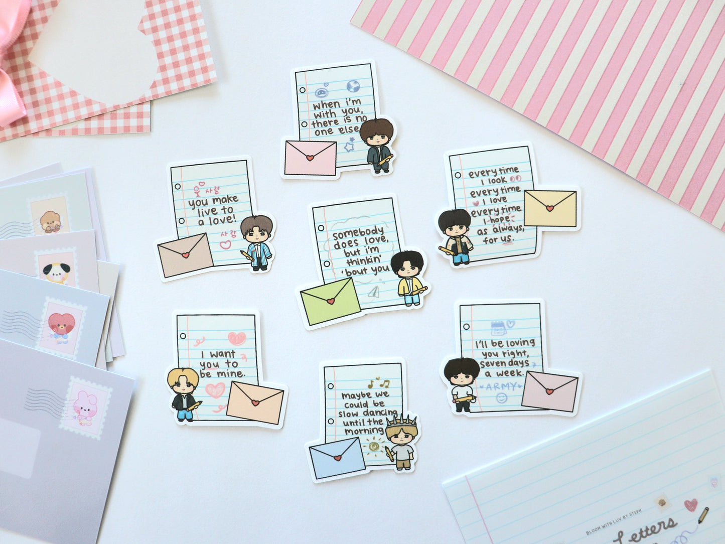 Love Letters from Bangtan Sticker Pack