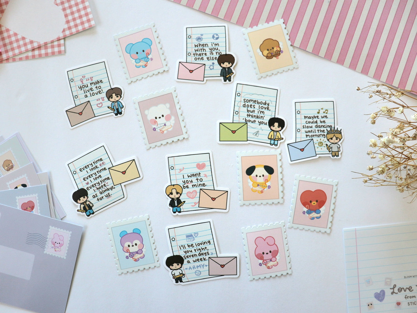 Love Letters from Bangtan Sticker Pack