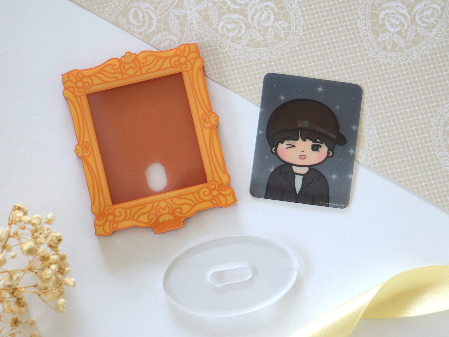 Mona Lisa Hobi Mini Lenticular Photo and Frame Standee SET
