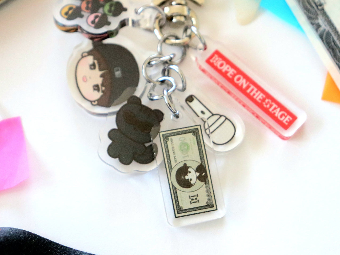 Hope on the Stage Concert Memorabilia Charms Keychain