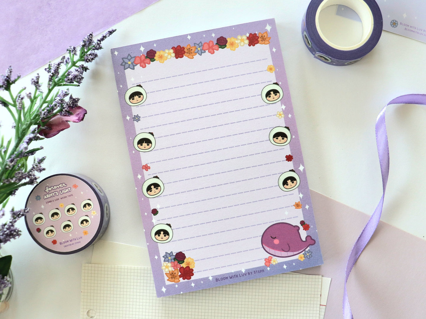 Forever ARMY's Light Memo Pad