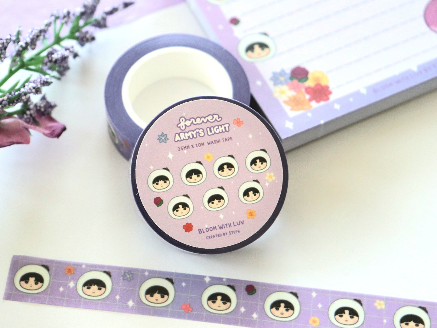 Forever ARMY's Light Washi Tape