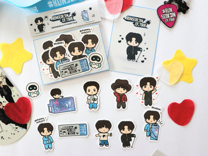 #RunSeokjin_EP.Tour Memorabilia Sticker Pack