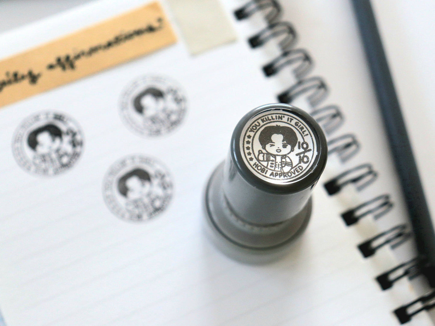Hobi KIG Affirmation Self-Ink Stamp Set